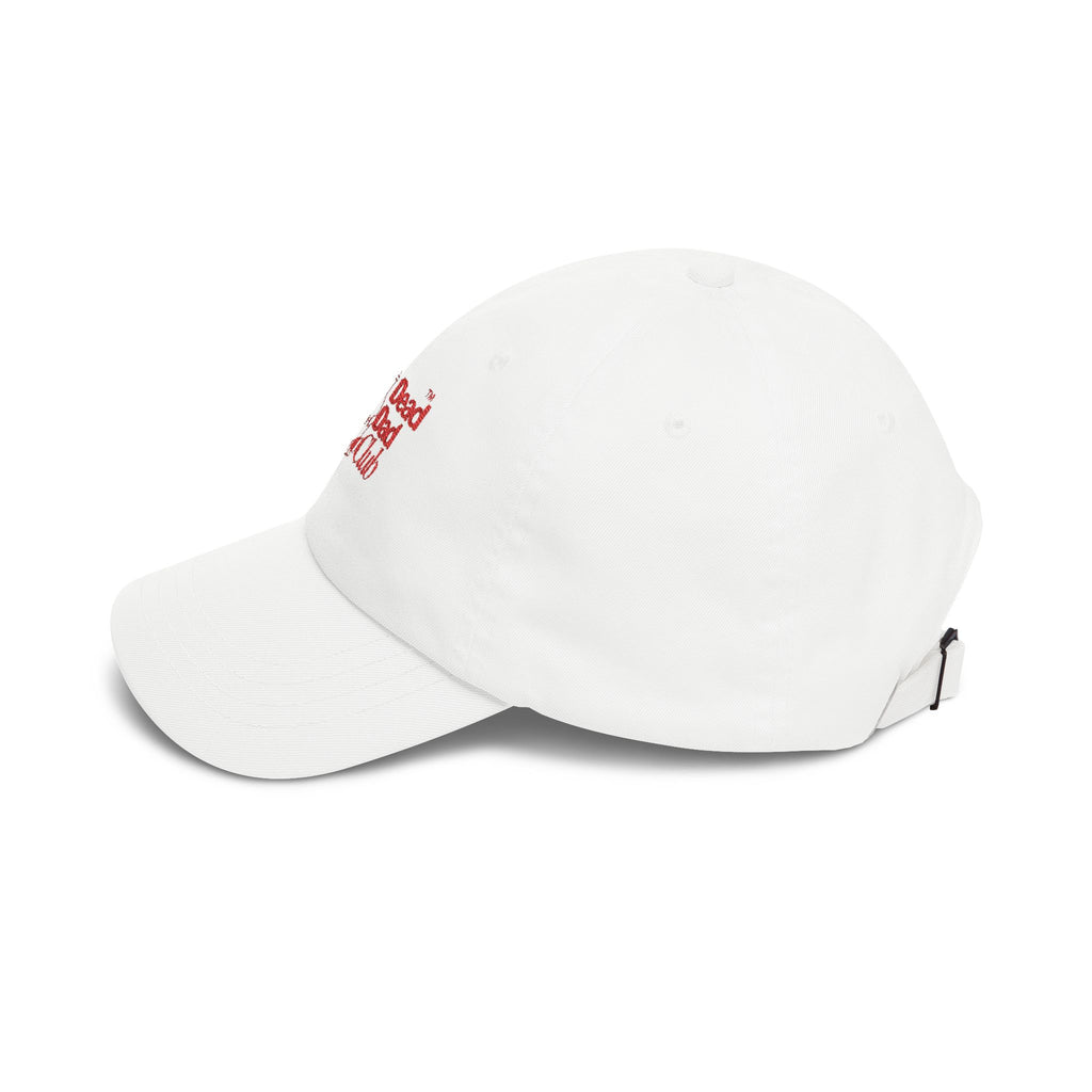 Classic Dad Cap – Red Embroidery
