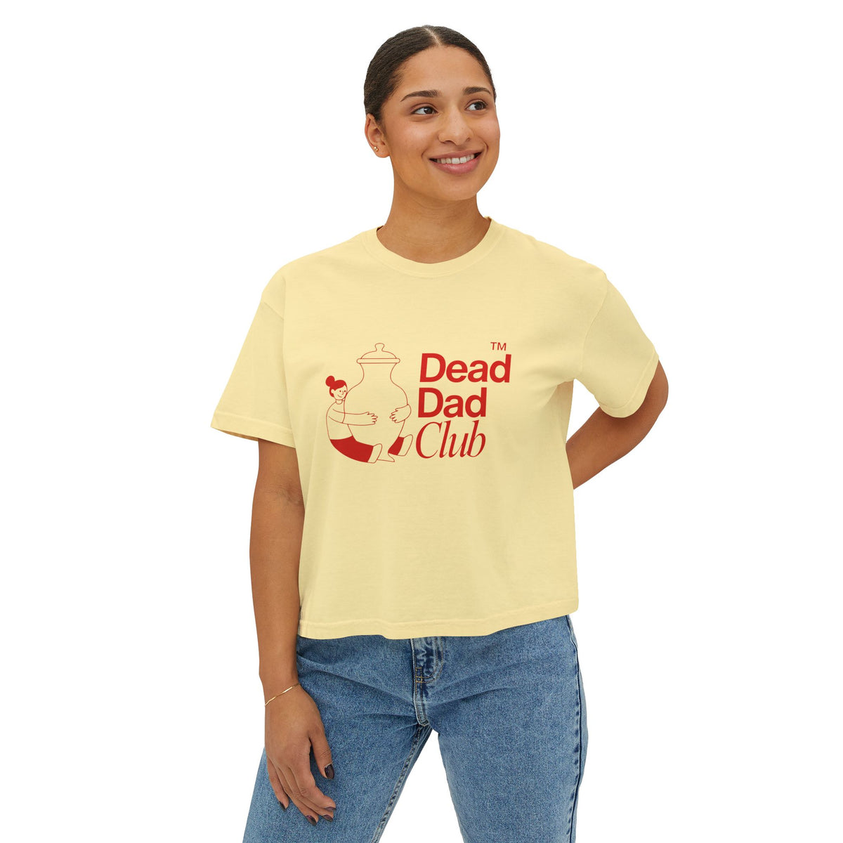 Welcome to the Club - Graphic Boxy Tee