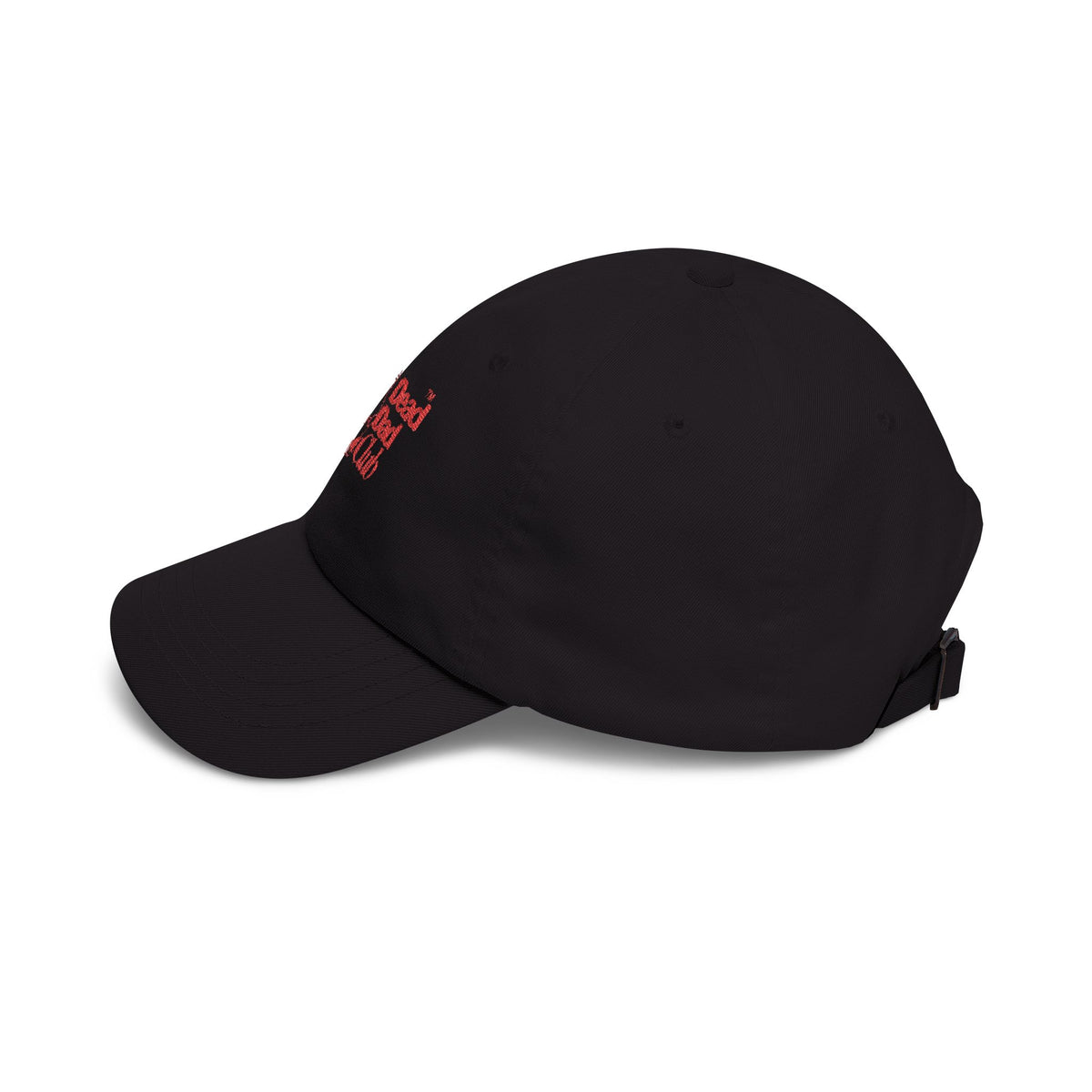 Classic Dad Cap – Red Embroidery