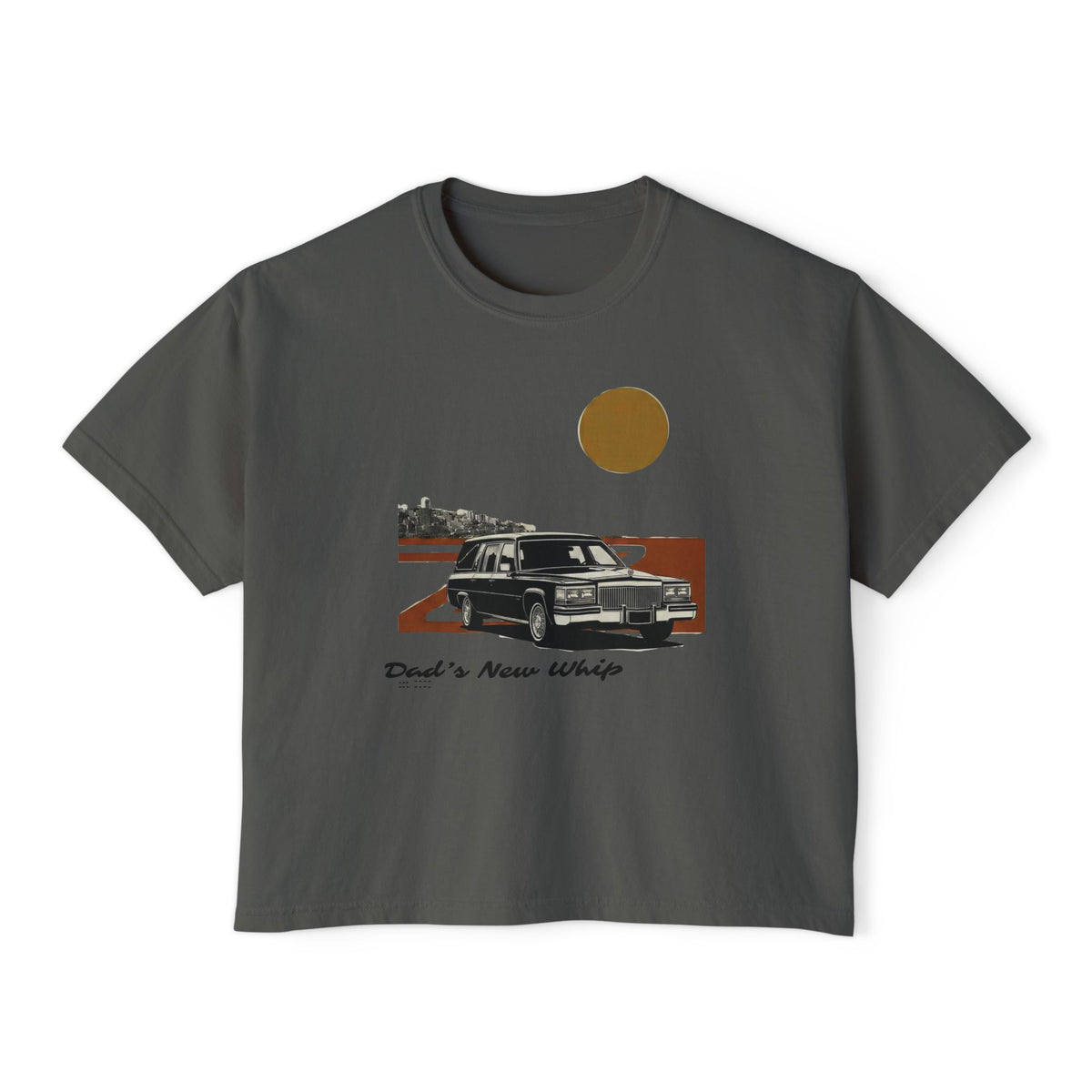 Dad's New Whip - Graphic Boxy Tee