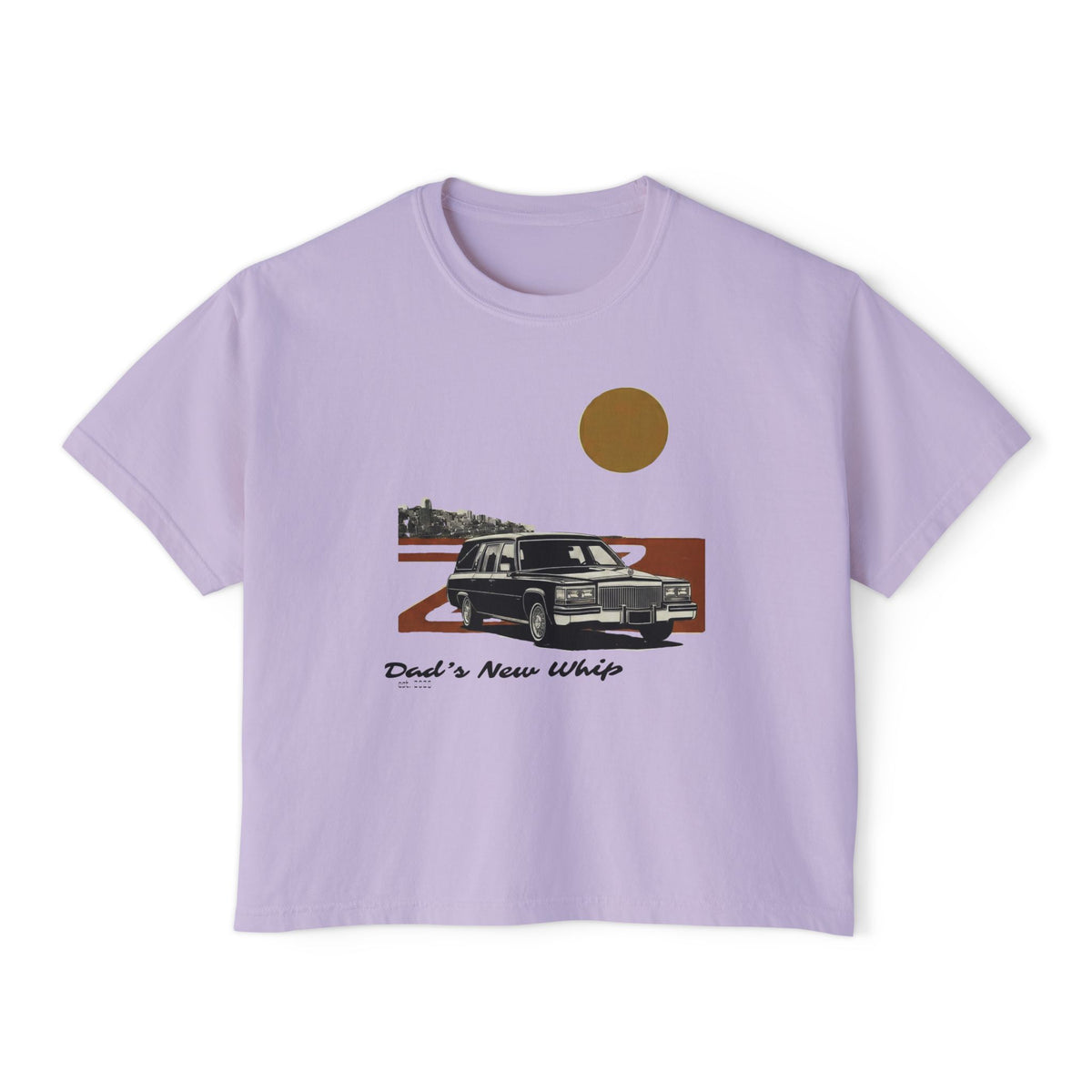 Dad's New Whip - Graphic Boxy Tee