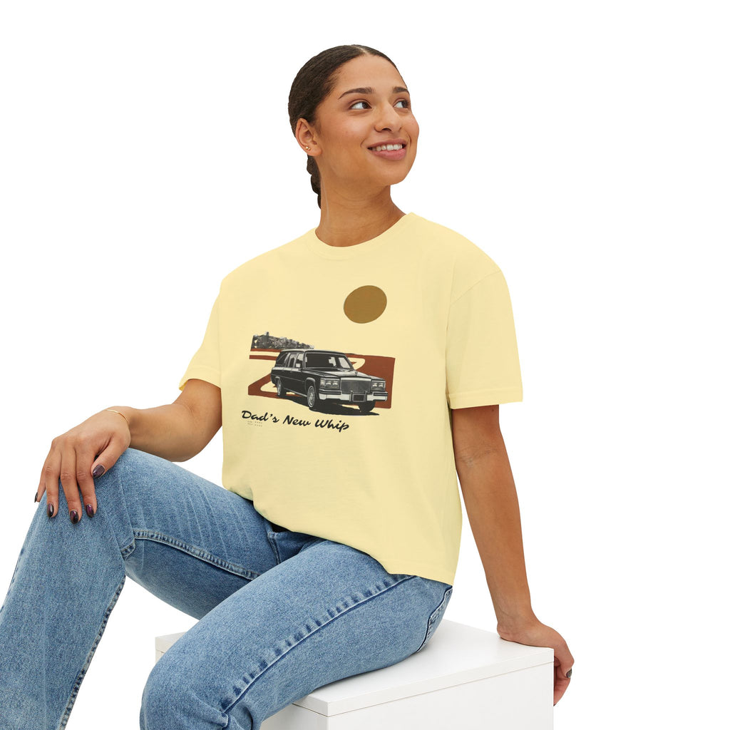 Dad's New Whip - Graphic Boxy Tee