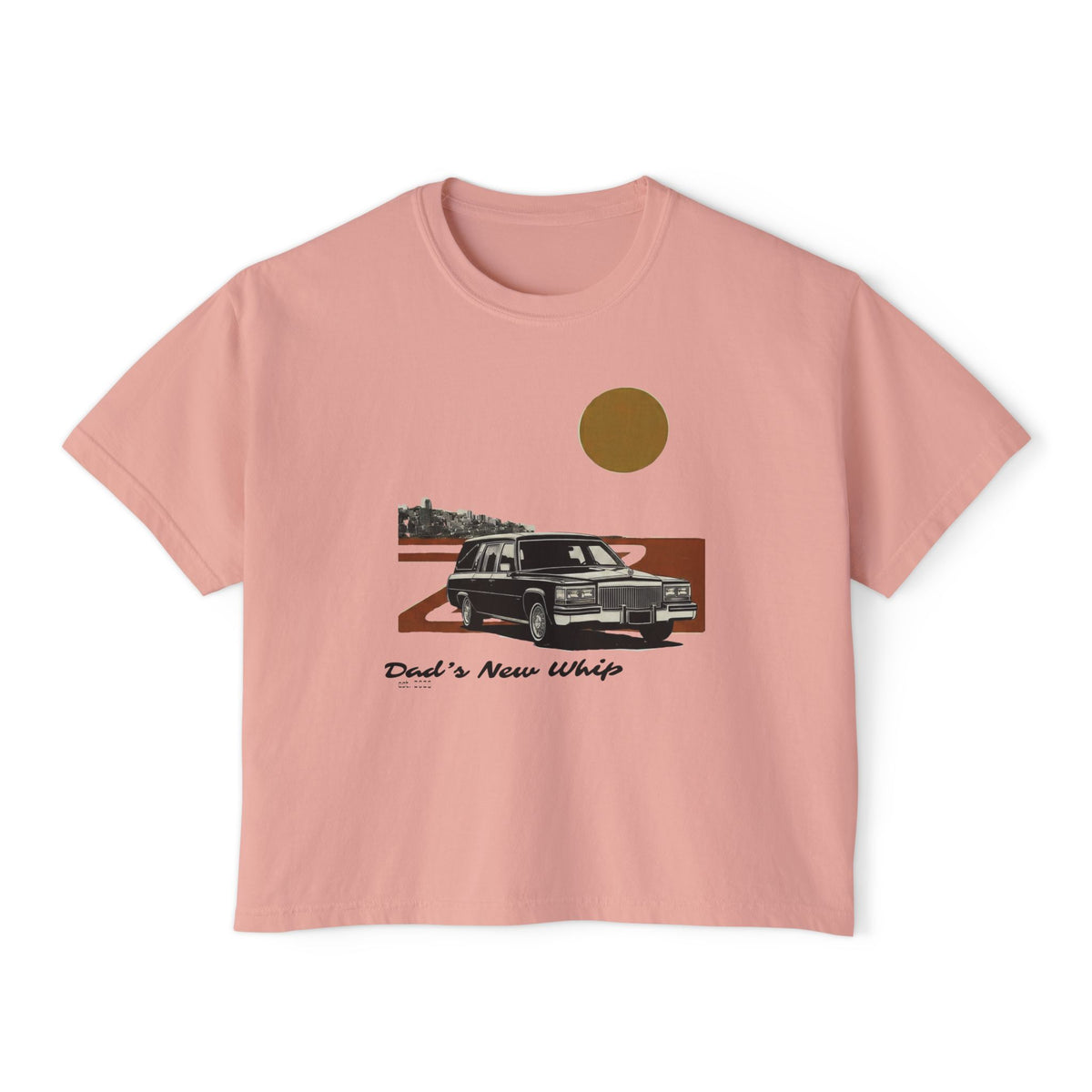 Dad's New Whip - Graphic Boxy Tee