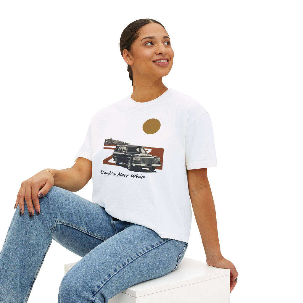 Dad's New Whip - Graphic Boxy Tee