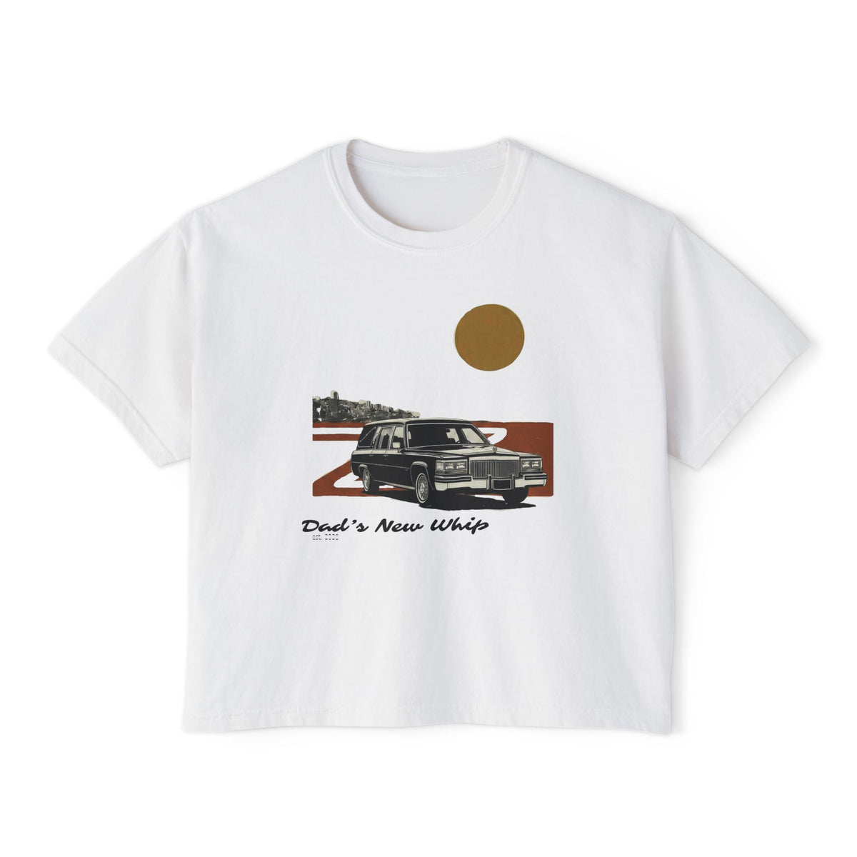 Dad's New Whip - Graphic Boxy Tee
