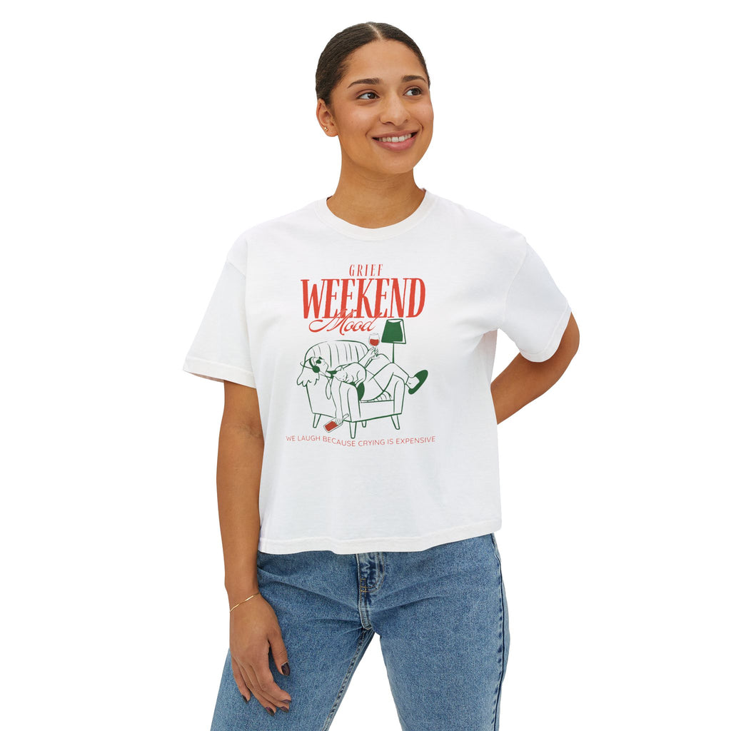 Grief Weekend - Graphic Boxy Tee