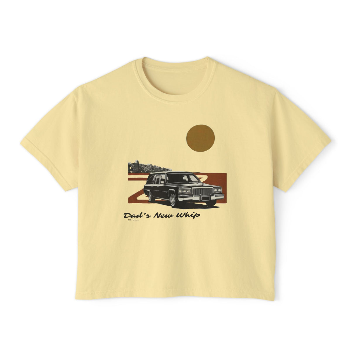 Dad's New Whip - Graphic Boxy Tee