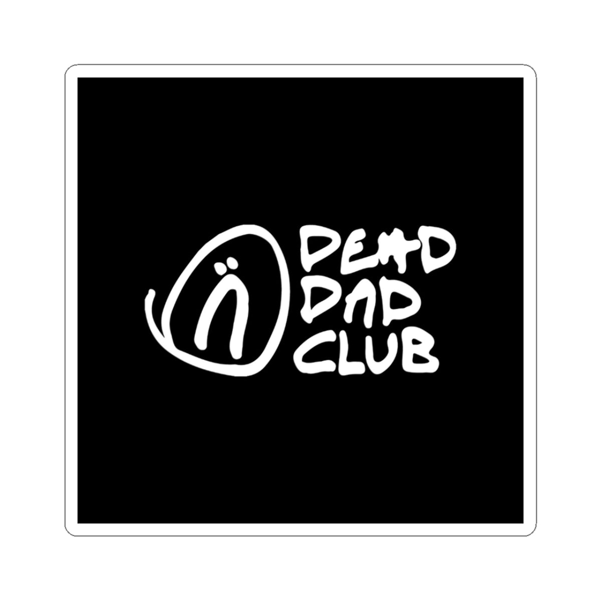 Dead Dad Club - Graffiti Sticker