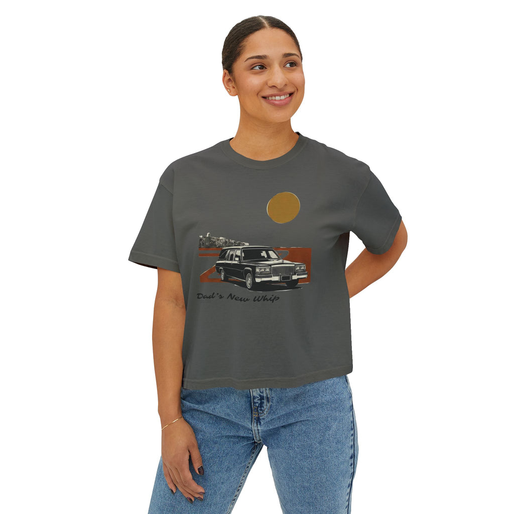 Dad's New Whip - Graphic Boxy Tee