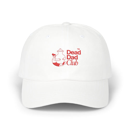 Classic Dad Cap – Red Embroidery
