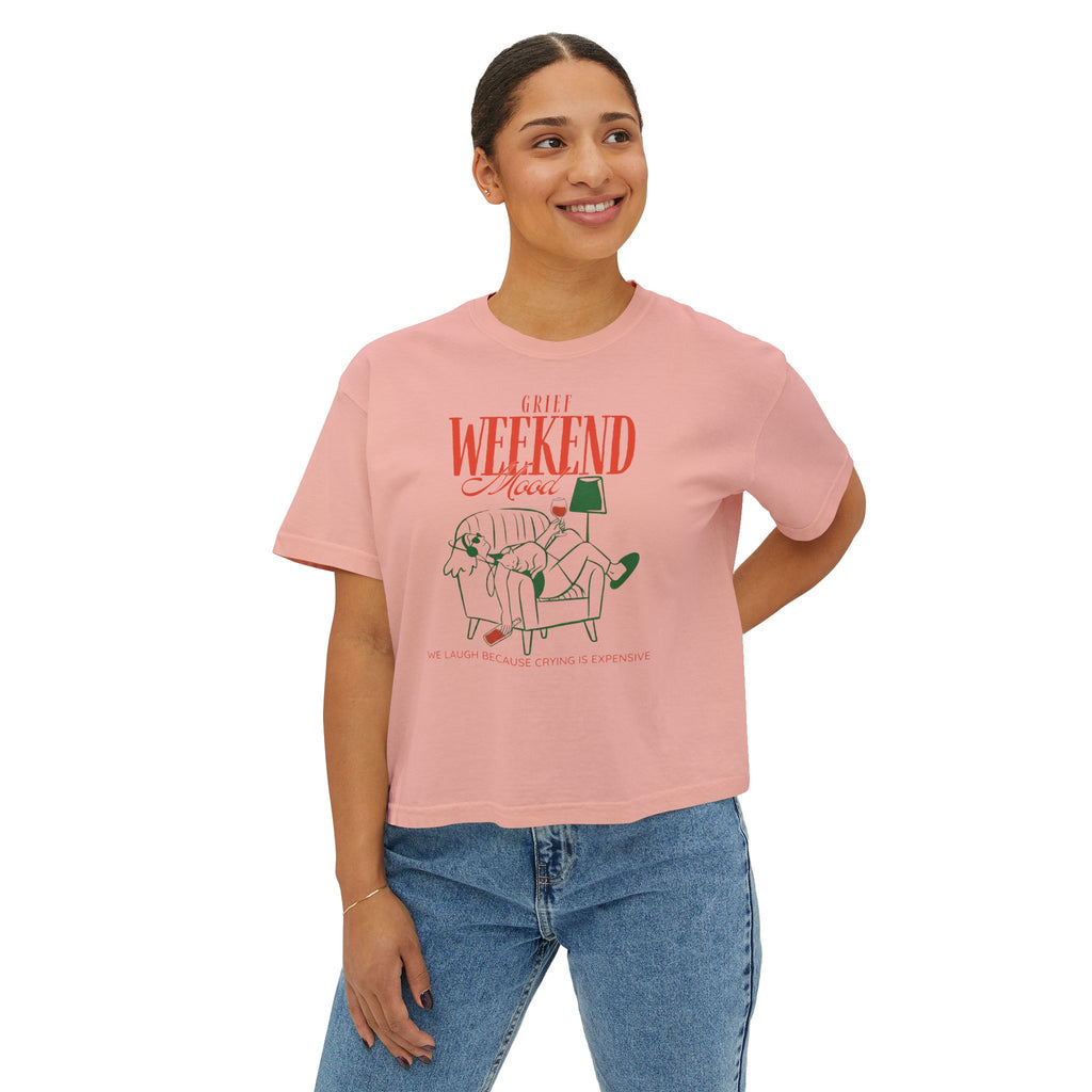 Grief Weekend - Graphic Boxy Tee