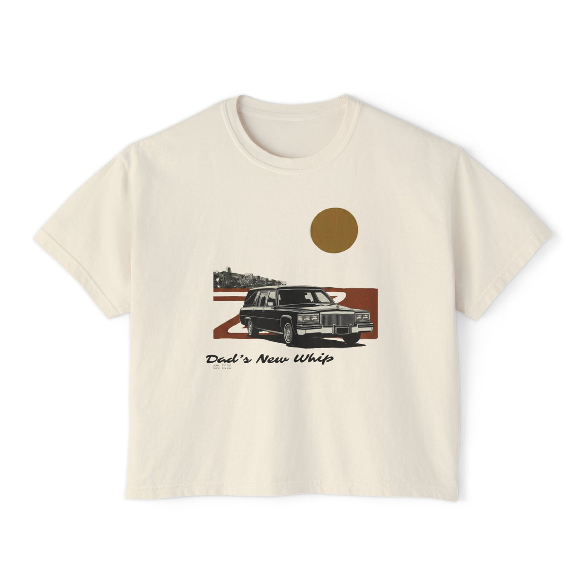 Dad's New Whip - Graphic Boxy Tee