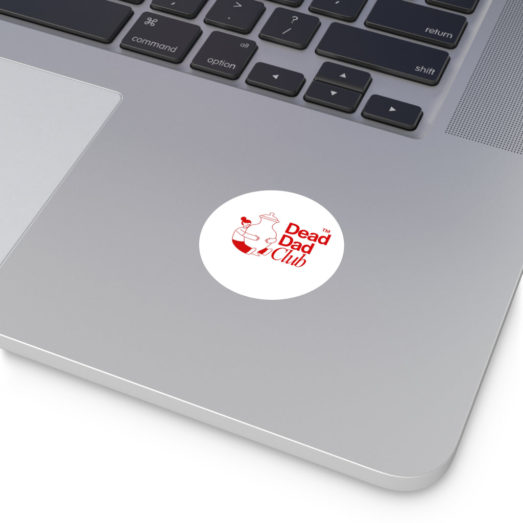 Dead Dad Club - Round Sticker